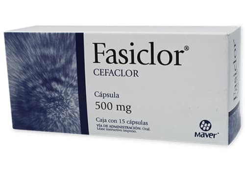 FASICLOR c/15 CAPS. 500 MG.