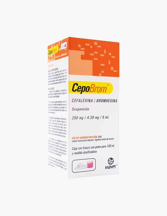 CEPOBROM SUSP. FCO. 100 ML. 250-4.39 MG/5 ML.