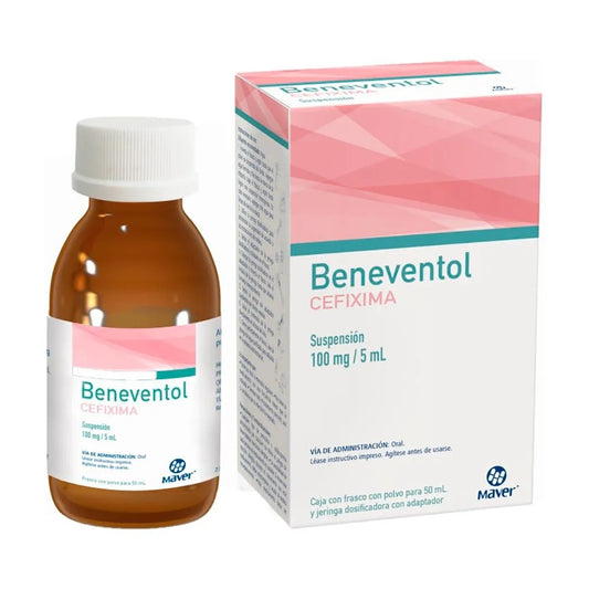 BENEVENTOL SUSP. FCO. 50 ML. 100 MG/5 ML.