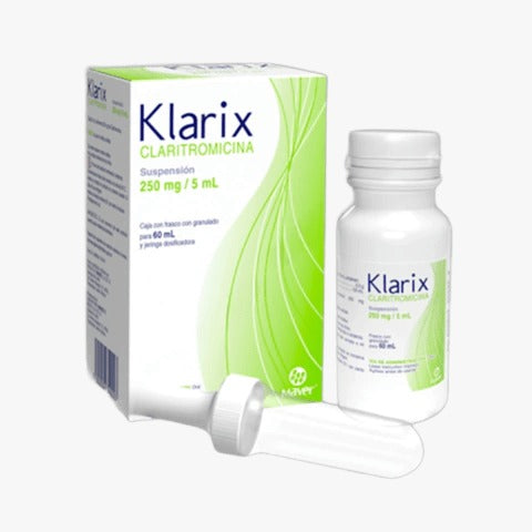 KLARIX SUSP. FCO. 60 ML. 125 MG/5 ML.