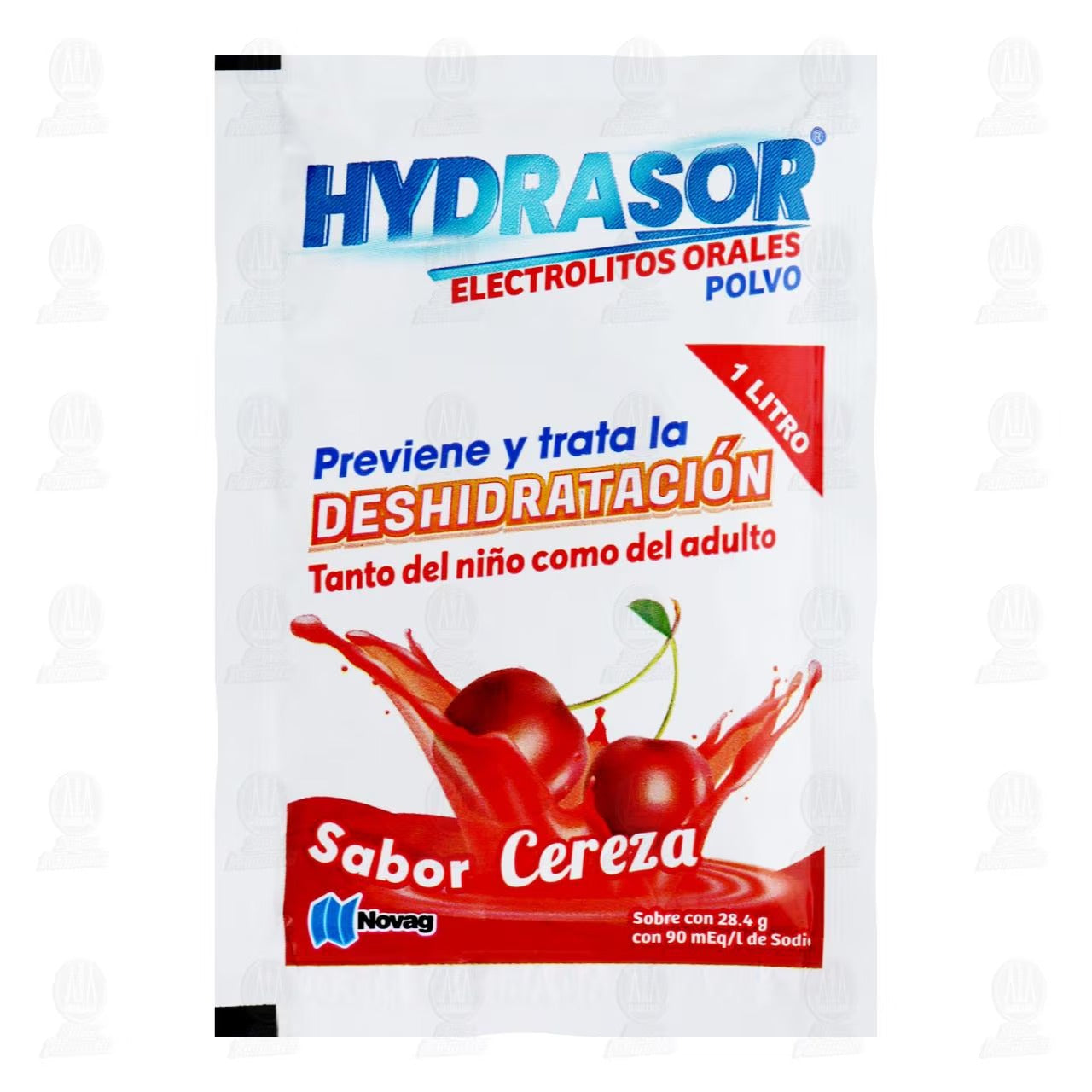 ELECTROLITOS ORALES POLVO SABOR CEREZA C/1  HIDRASOR