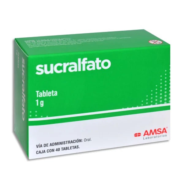 SUCRALFATO C/40 TABS 1 G.
