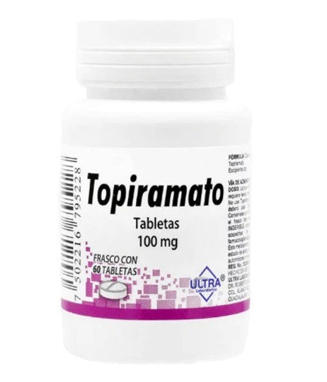 TOPIRAMATO C/60 TABS. 100 MG