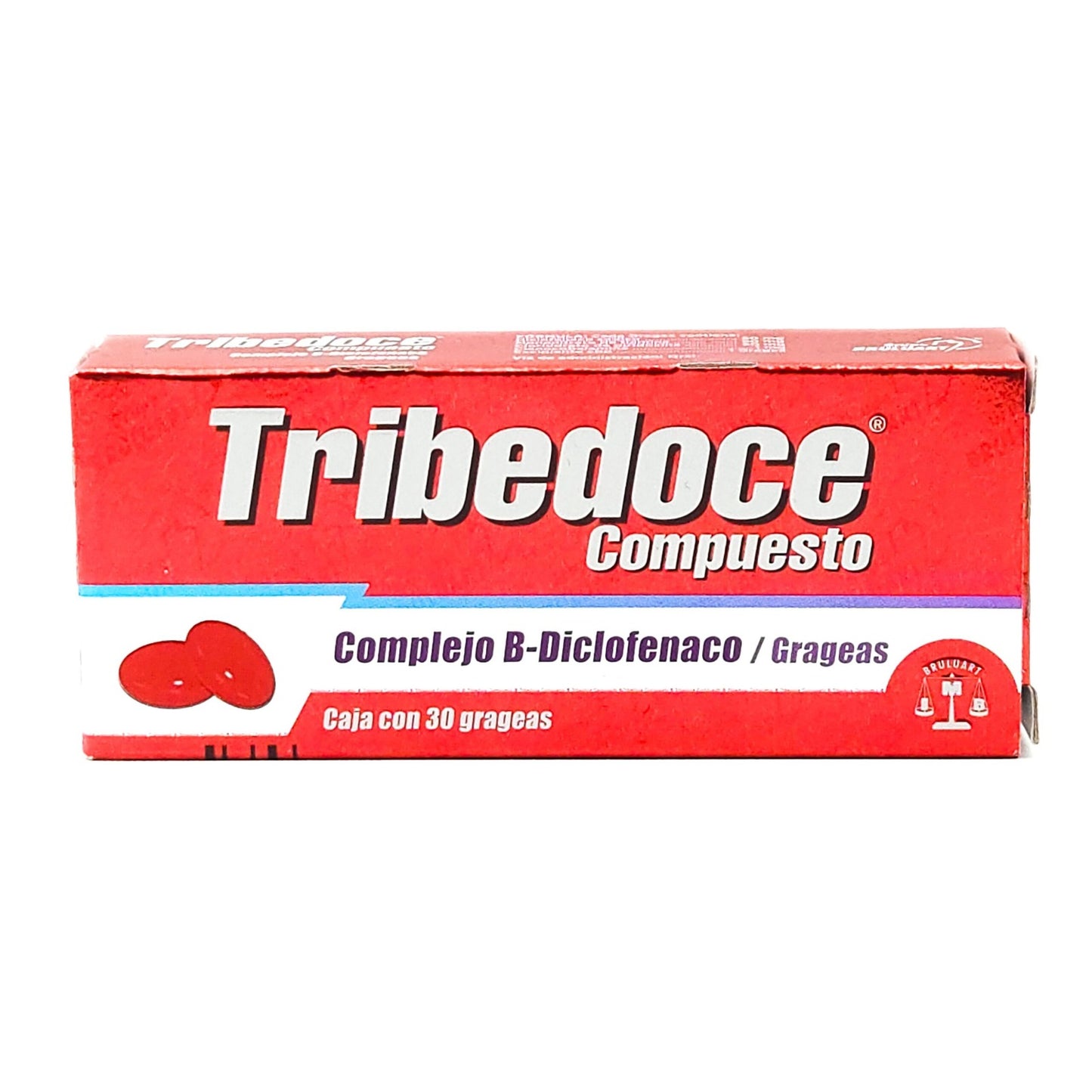 TRIBEDOCE COMPUESTO C/30 GRAG. 50/50/50/1 MG.