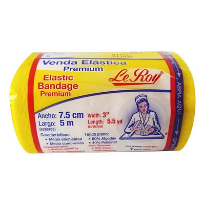 VENDA ELASTICA 7.5CMX5M 1PZ.