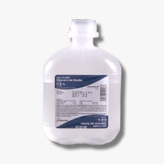 SOLUCION CLORURO DE SODIO AL 0.9% 250ML.