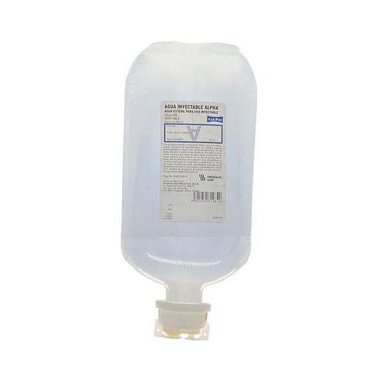 AGUA INYECTABLE 500 ML