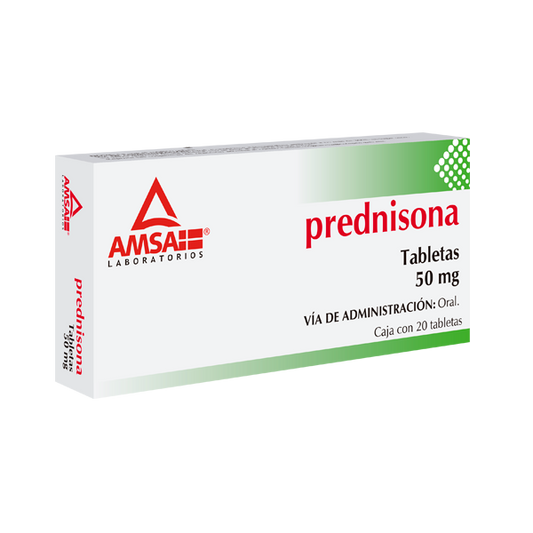 PREDNISONA C/20 TABS 50 MG