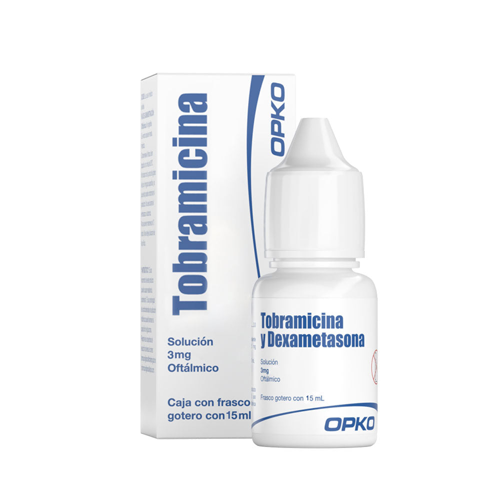 TOBRAMICINA SOL. OFT. FCO. GOTERO 15 ML. 3 MG/1 ML.